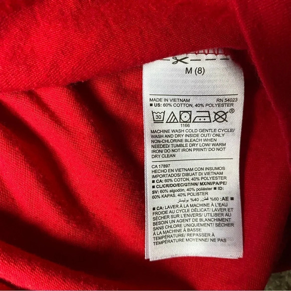 Old Navy Boys medium Two Toned Raglan-Sleeve Baseball Tee​​ - Picture 3 of 6